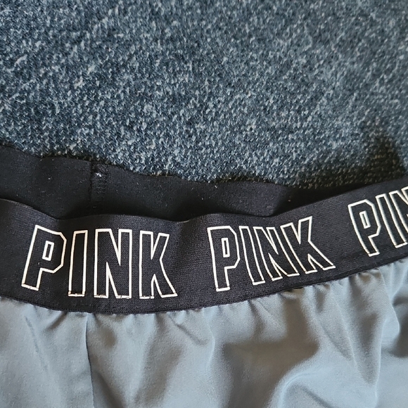 PINK Victoria's Secret Gray and Pink Athletic Shorts - Picture 4 of 12
